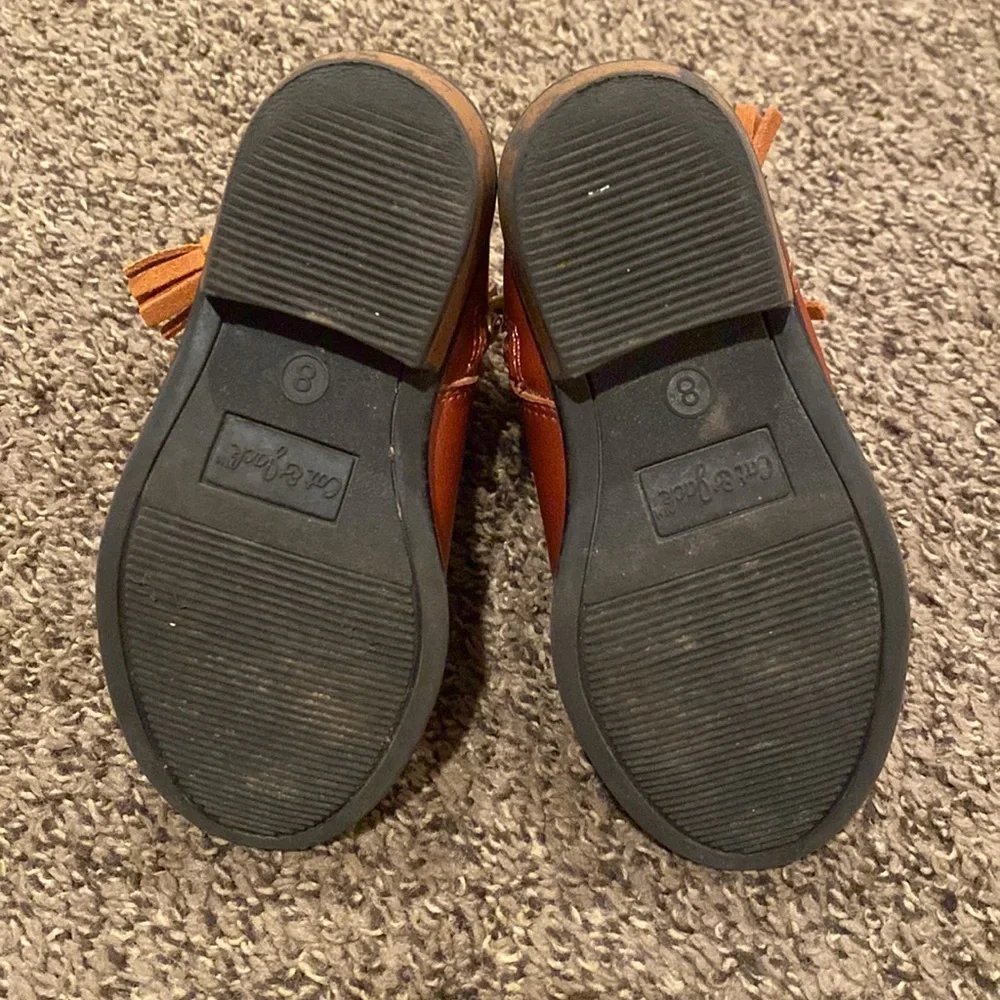 Cat & Jack Toddler Faux Leather Booties - Picture 3 of 4